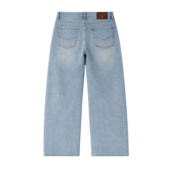 SSB Baggy Wide Leg Blue Jeans