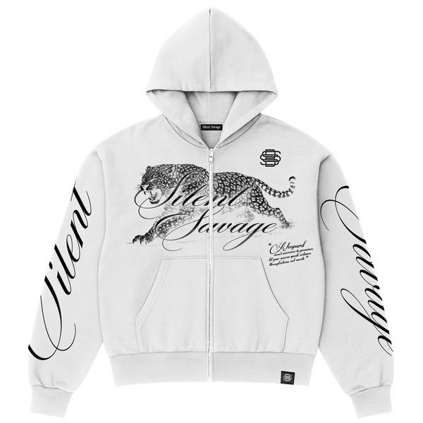 Leopard Zip Hoodie