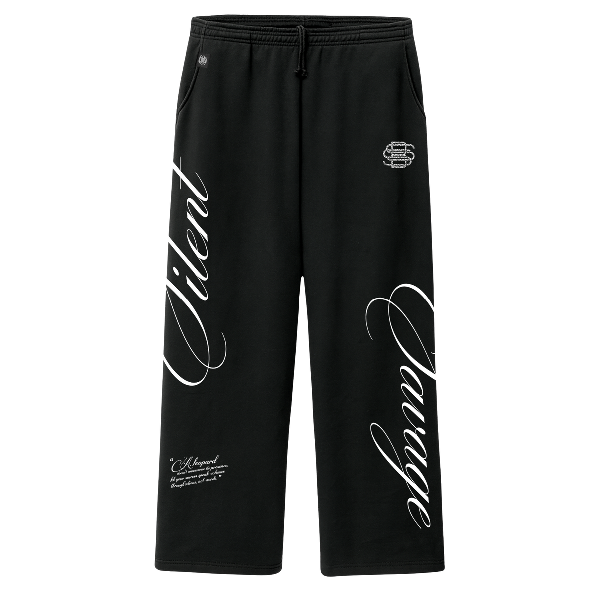 Leopard Premium Straight Leg Sweatpants