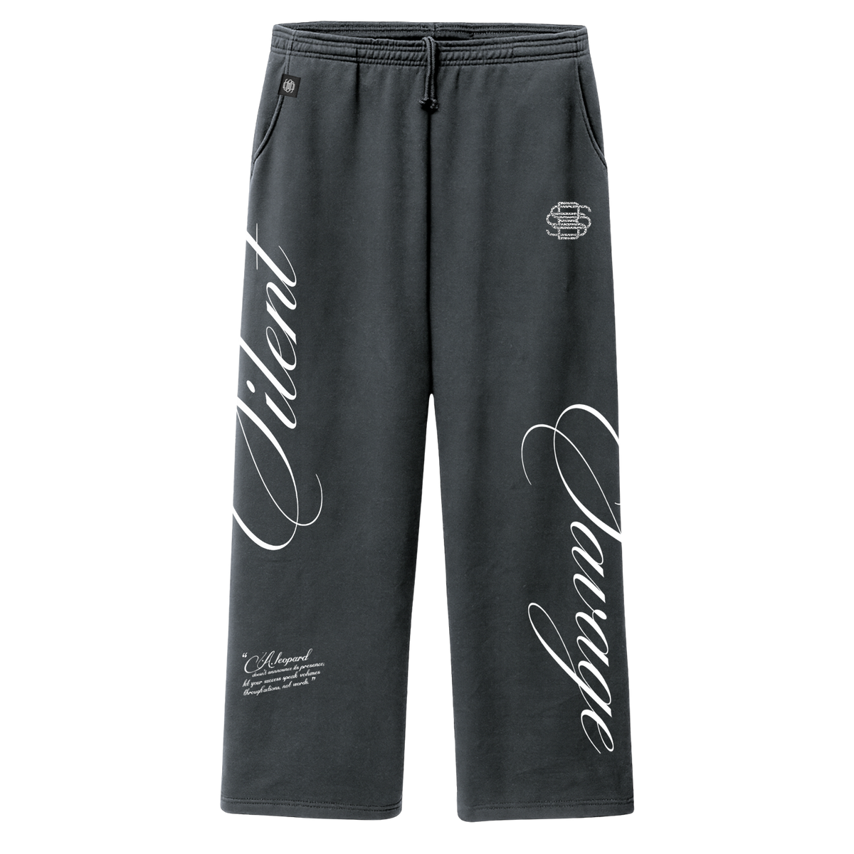 Leopard Premium Straight Leg Sweatpants