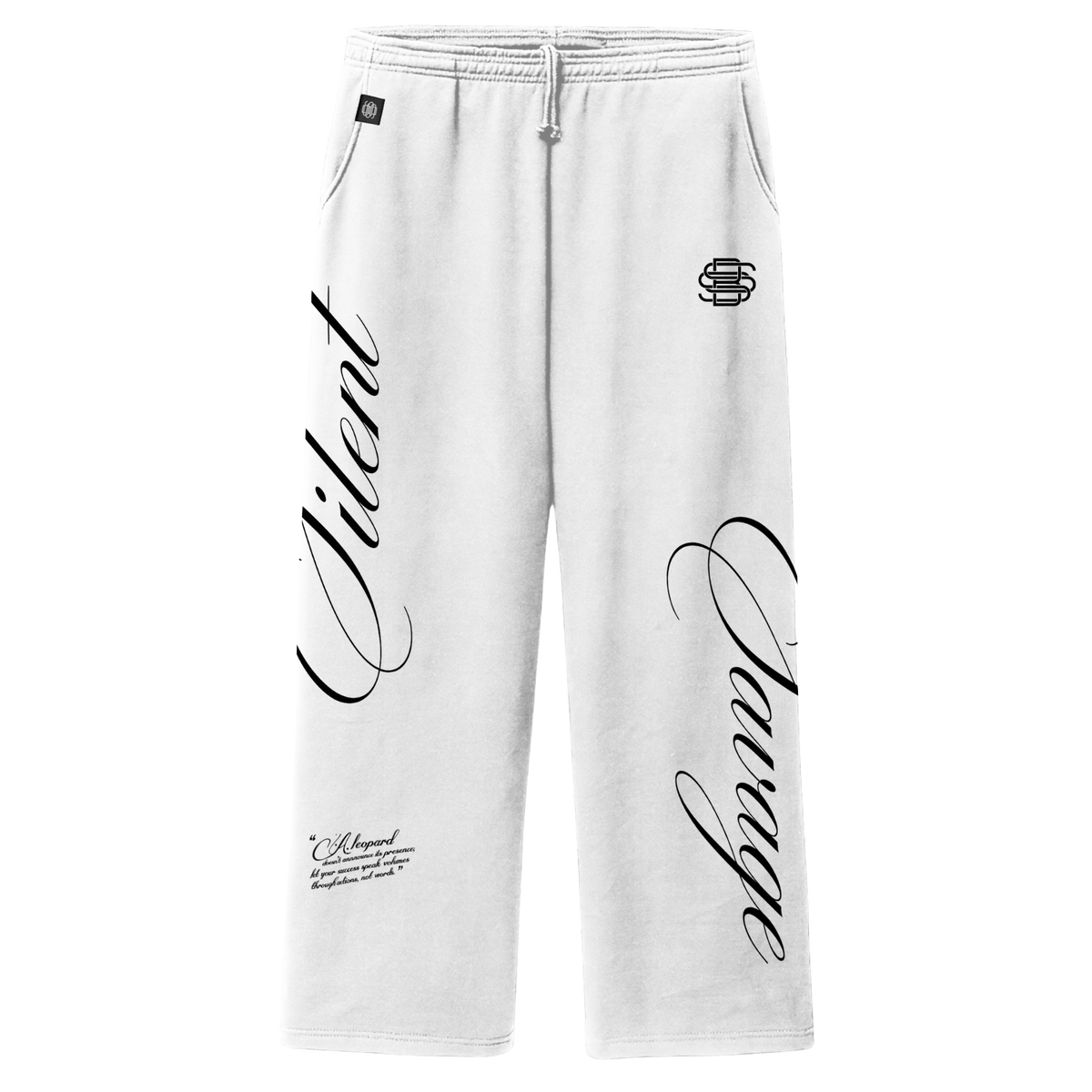 Leopard Premium Straight Leg Sweatpants