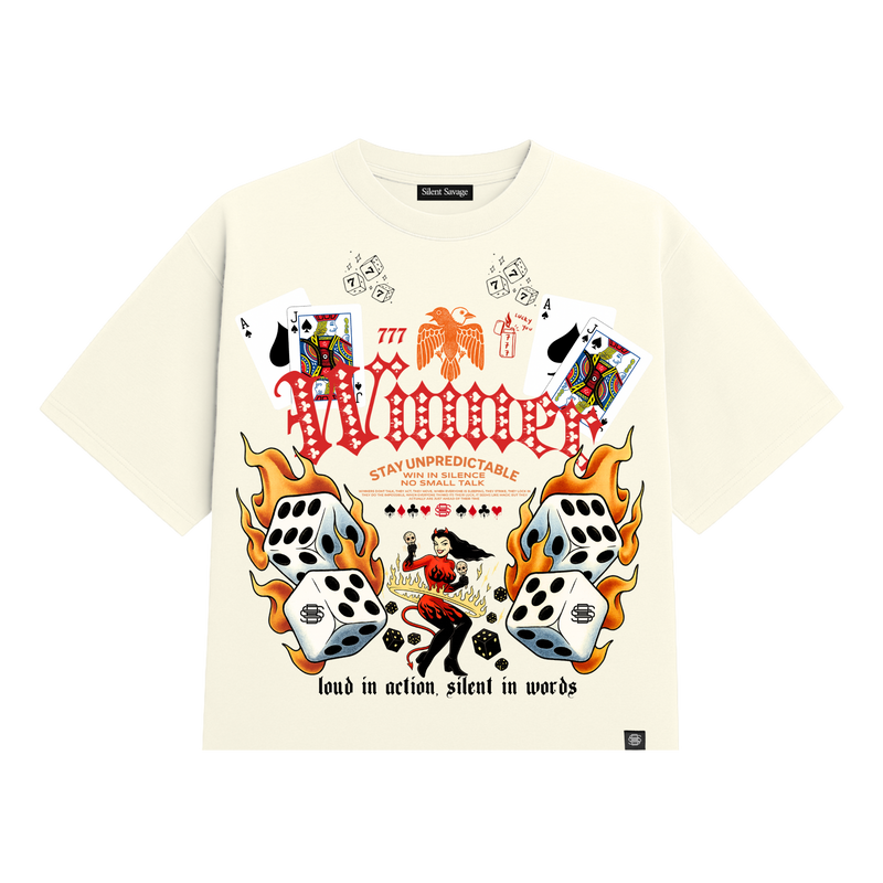 Winner Premium Boxy Crop T-Shirt