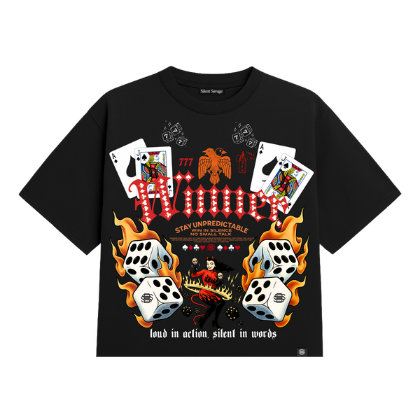 Winner Premium Boxy Crop T-Shirt
