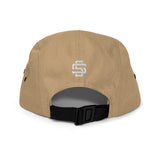 Silent Savage Brand - Five panel cap (tan/white)