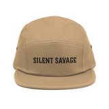 Silent Savage Brand - Five panel cap (tan/blk)