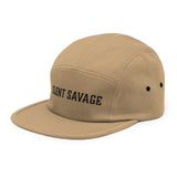 Silent Savage Brand - Five panel cap (tan/blk)