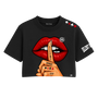 Silent Savage One Size Crop Tee