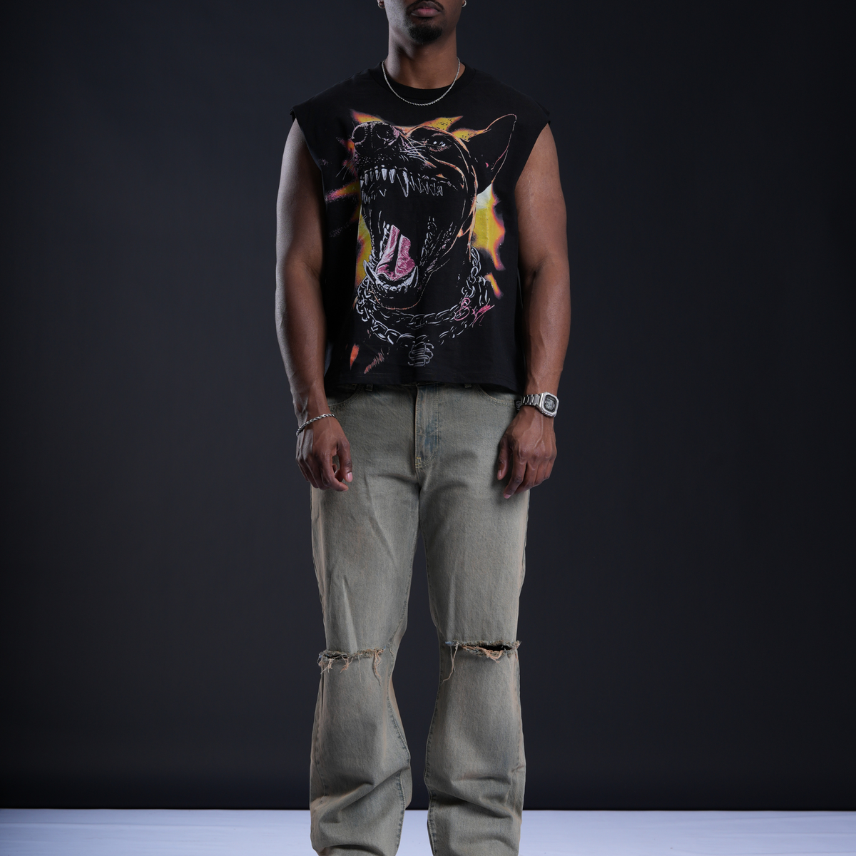 Loudest Bark Sleeveless Tee