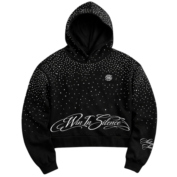 Made In Silence Rhinestone Hoodie