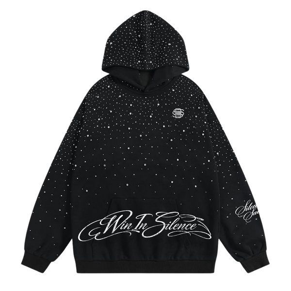 Made In Silence Rhinestone Hoodie