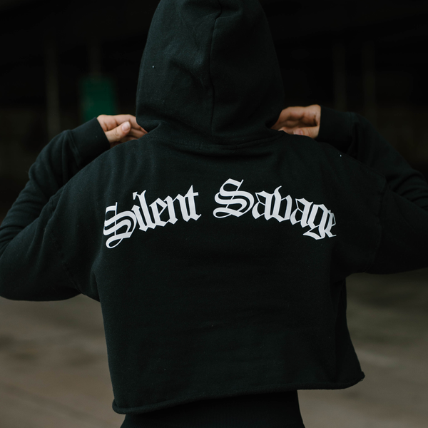 SSB Crop Hoodie Set