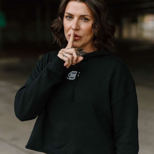 SSB Crop Hoodie Set