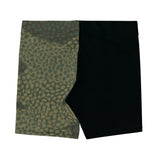 Silent Savage X Hannah - Spandex shorts (camo/blk))