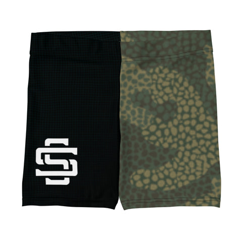 Silent Savage X Hannah - Spandex shorts (camo/blk))