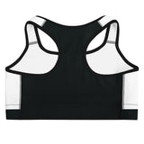 Silent Savage X Hannah - Sports bra (wht/blk)