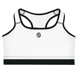 Silent Savage X Hannah - Sports bra (wht/blk)