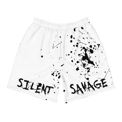 Silent Savage Brand - Grafitti Fusion shorts (wht)