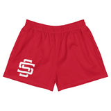 Silent Savage X Hannah - Athletic Shorts (red/wht)