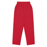 Silent Savage Brand - Wide-leg joggers (red/blk)