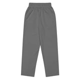 Silent Savage Brand - Wide-leg joggers (grey/wht)