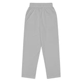 Silent Savage Brand - Wide-leg joggers (gray/wht)