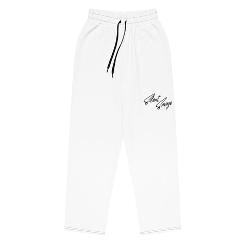 Silent Savage Brand - Wide-leg joggers (wht)