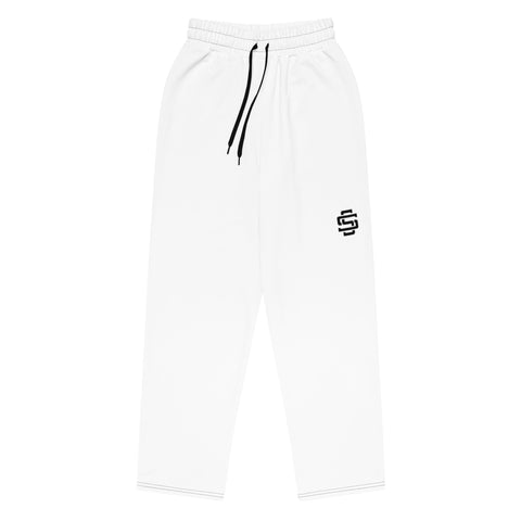 Silent Savage Brand - Wide-leg joggers (wht)