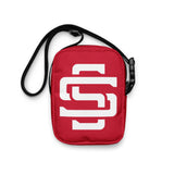 Silent Savage Brand - Silent Roamer utility crossbody bag (red/wht)