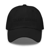 Silent Savage Brand - Dad hat (blk/blk)