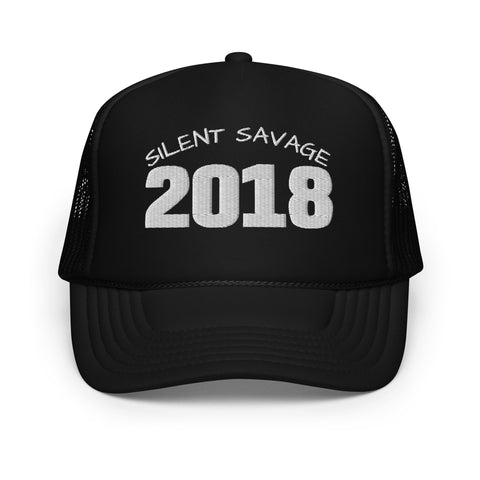 Silent Savage Brand - 2018 foam trucker hat (blk)