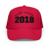 Silent Savage Brand - 2018 foam trucker hat (red)