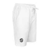 Silent Savage Brand - Fleece shorts (wht)