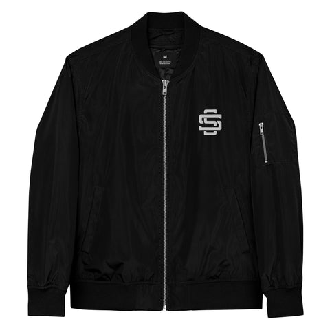 Silent Savage Brand - Bomber Jacket (blk)