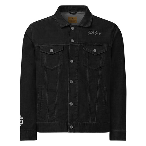 Silent Savage Brand - Denim jacket (blk)