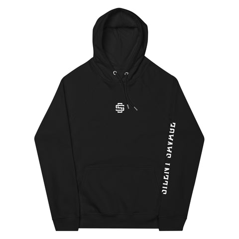 Silent Savage Brand - Centered logo hoodie (blk)