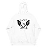 Silent Savage Brand - Move In Silence embroidered hoodie (wht)