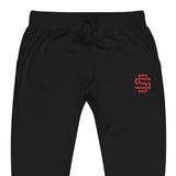 Silent Savage Brand - Fleece sweatpants (blk/red)