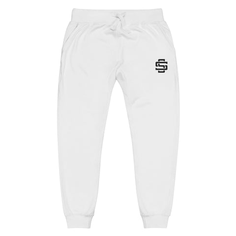 Silent Savage Brand - Fleece sweatpants (wht)