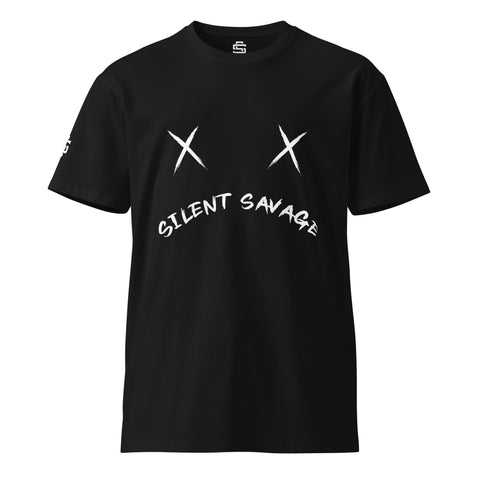 Silent Savage Brand - Emoji t-shirt (blk)